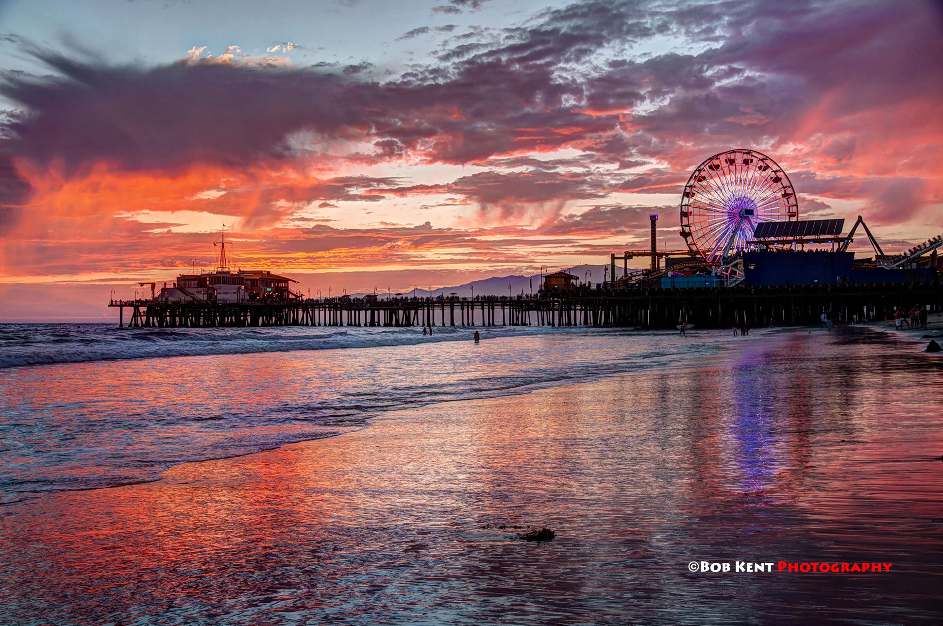 Santa Monica Pier Sunset