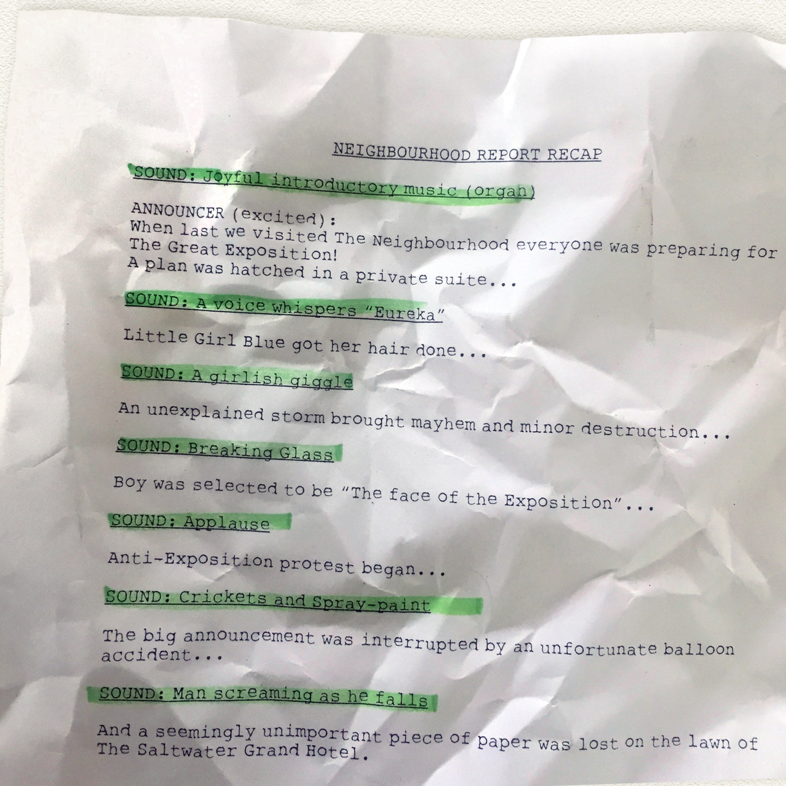 Scripted Recap