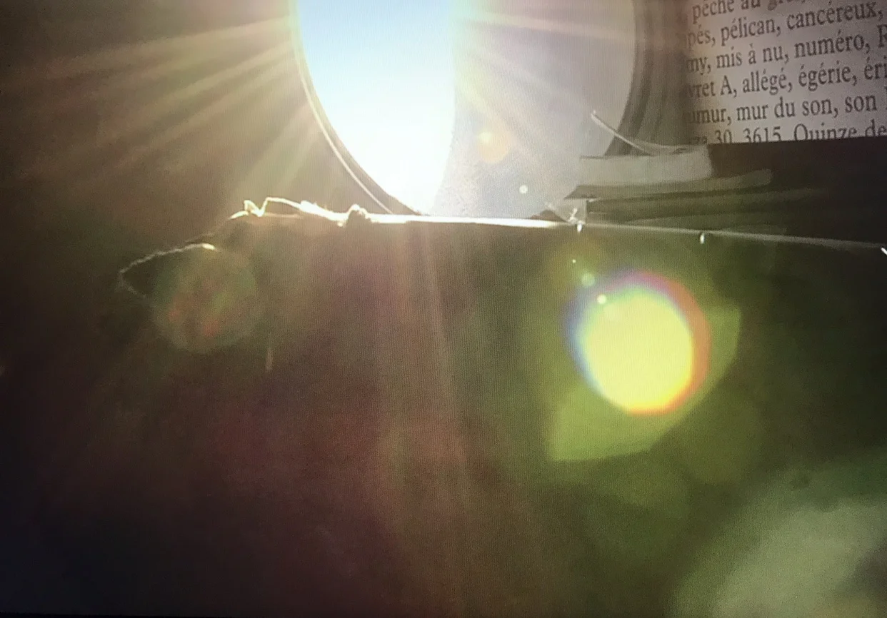 sun through a window