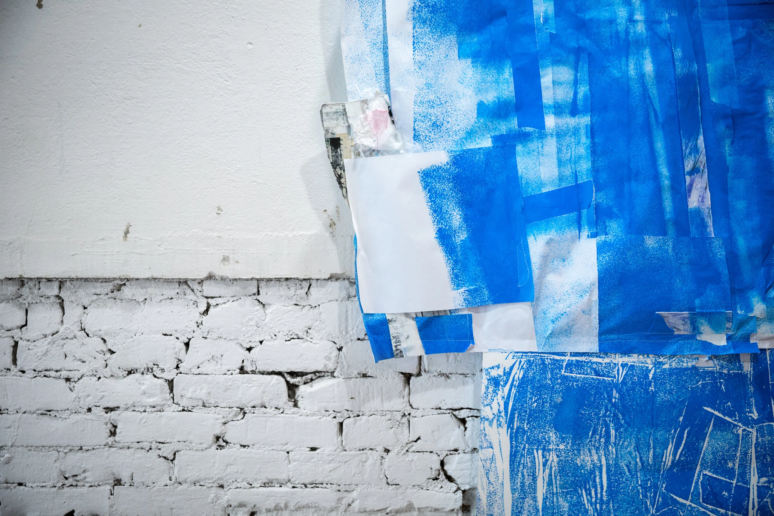 following spatial lines through material …. an extension of thread
