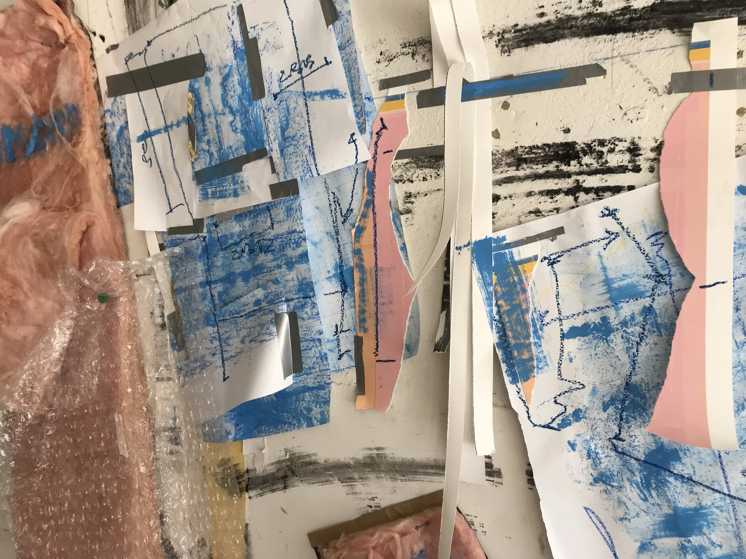 stepping away from the wall … viewing a void