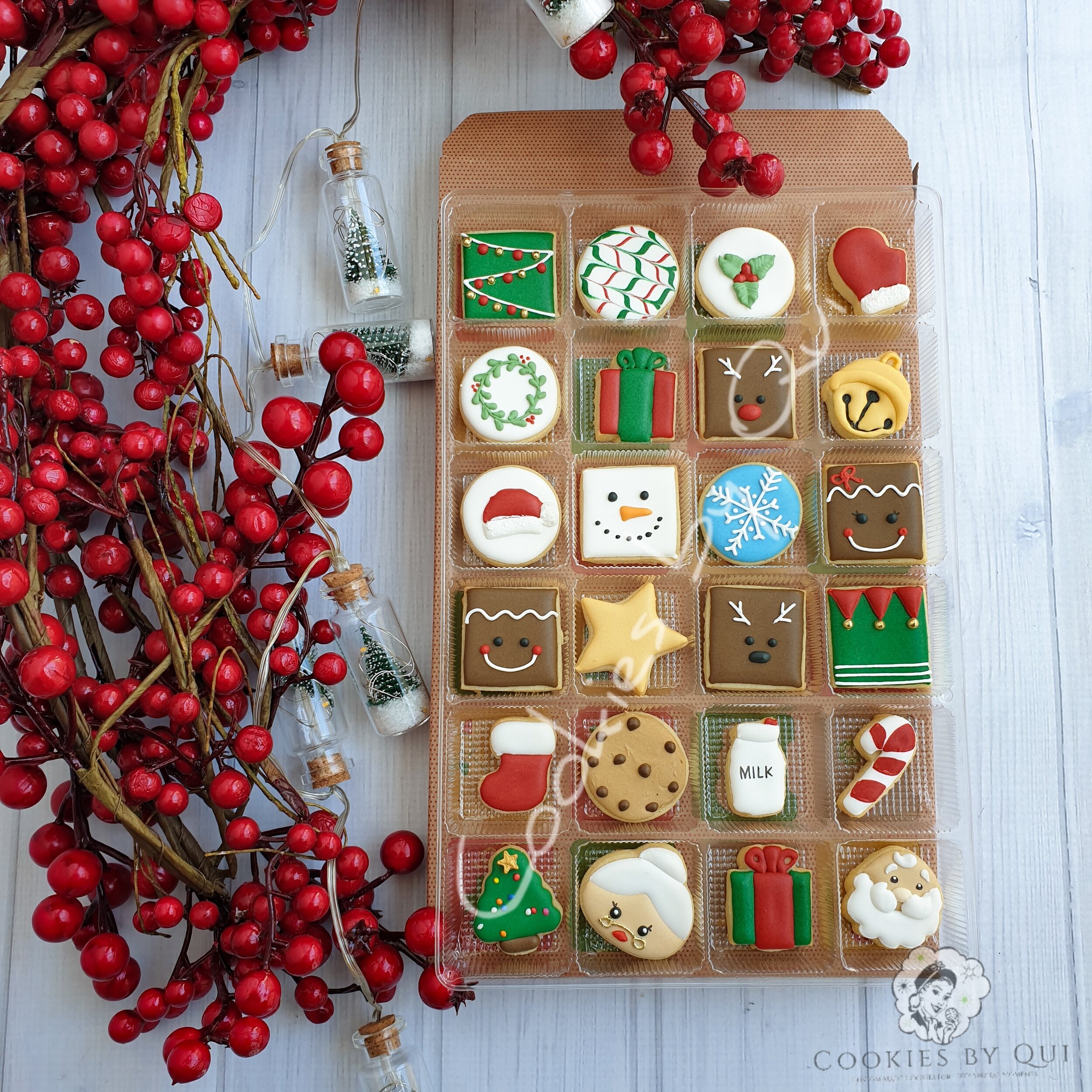 Advent Cookie Calendar 2020 Open - Cookies by Qui Geelong.jpg