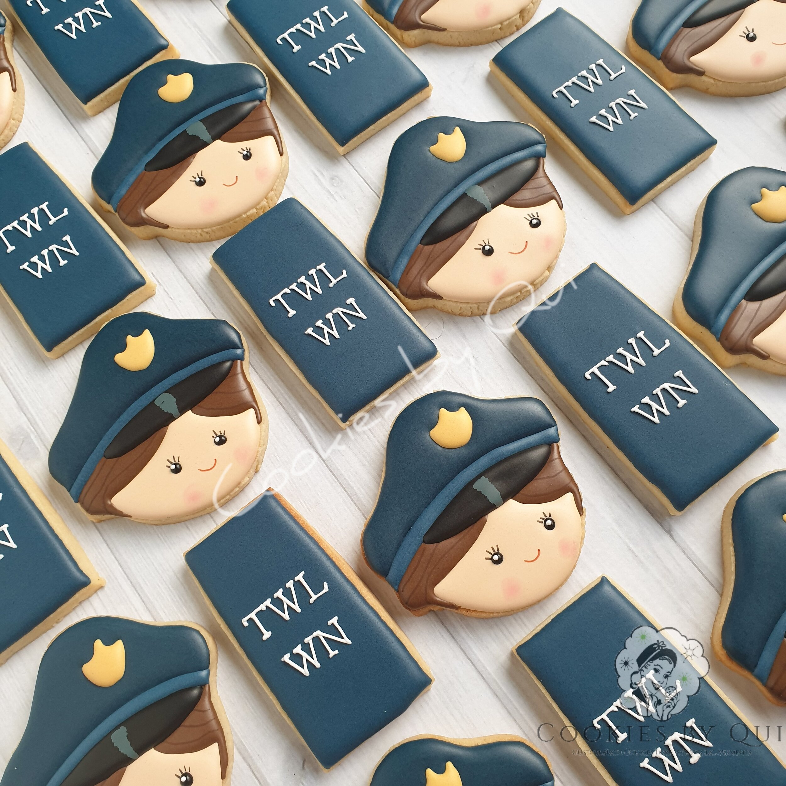 Police Woman Cookies - Cookies by Qui Geelong.jpg