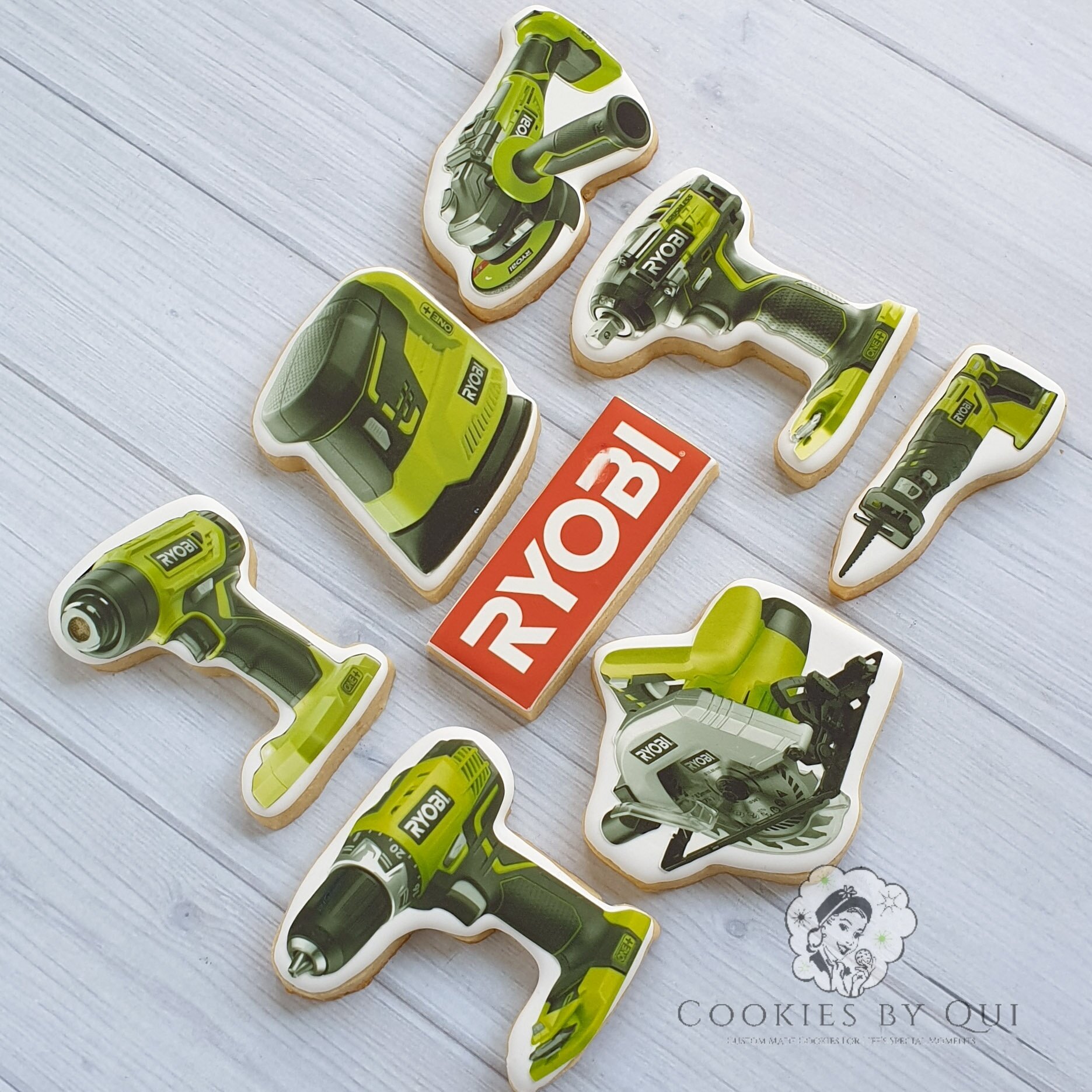 Ryobi Corporate Edible Image Cookies - Cookies by Qui Geelong.jpg