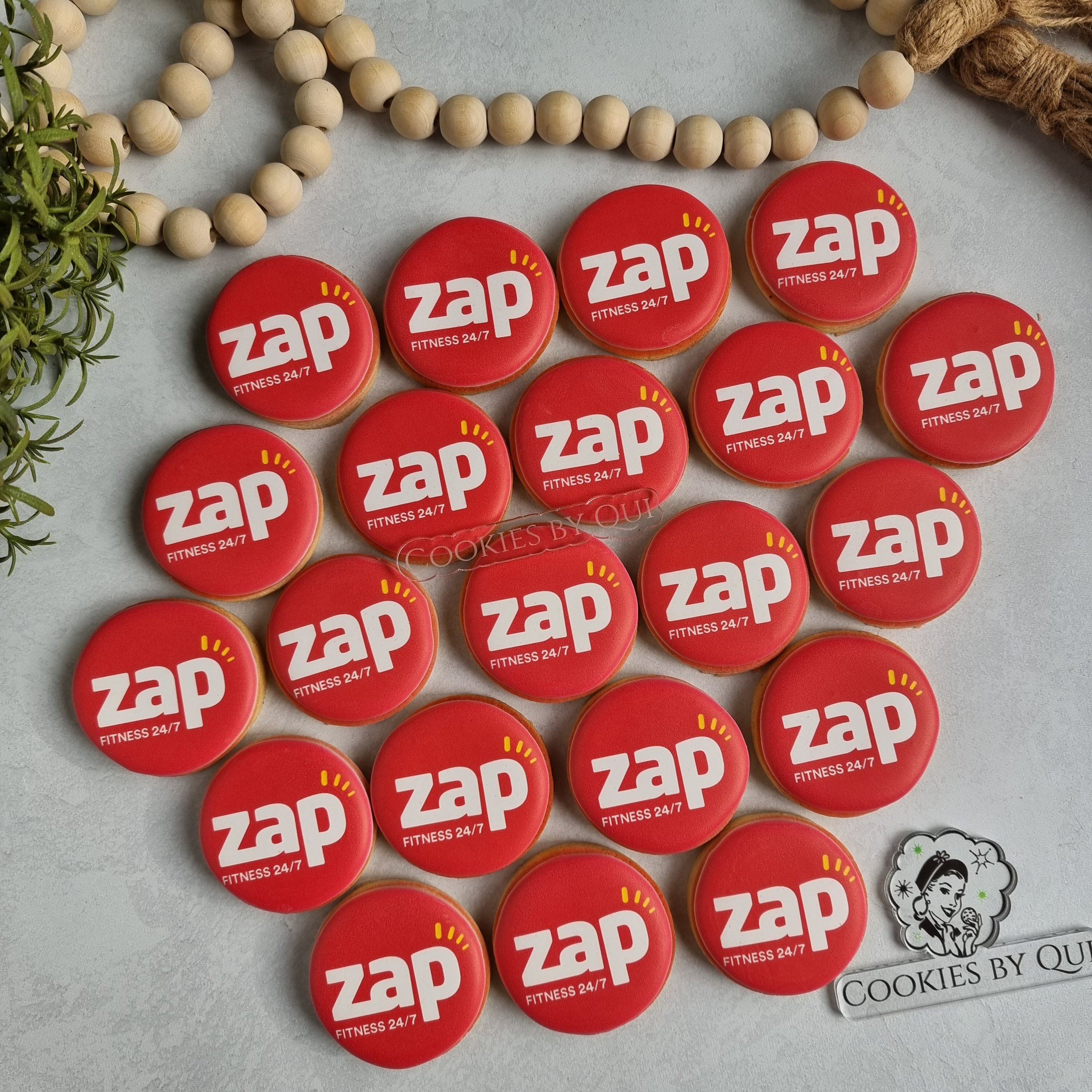Zap Fitness Gym - Corporate Cookies - Cookies by Qui Geelong.jpg