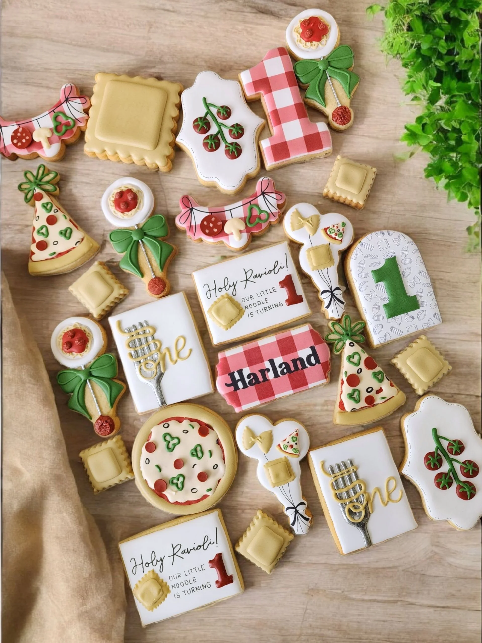 Holy Ravioli Italian Pasta 1st Birthday