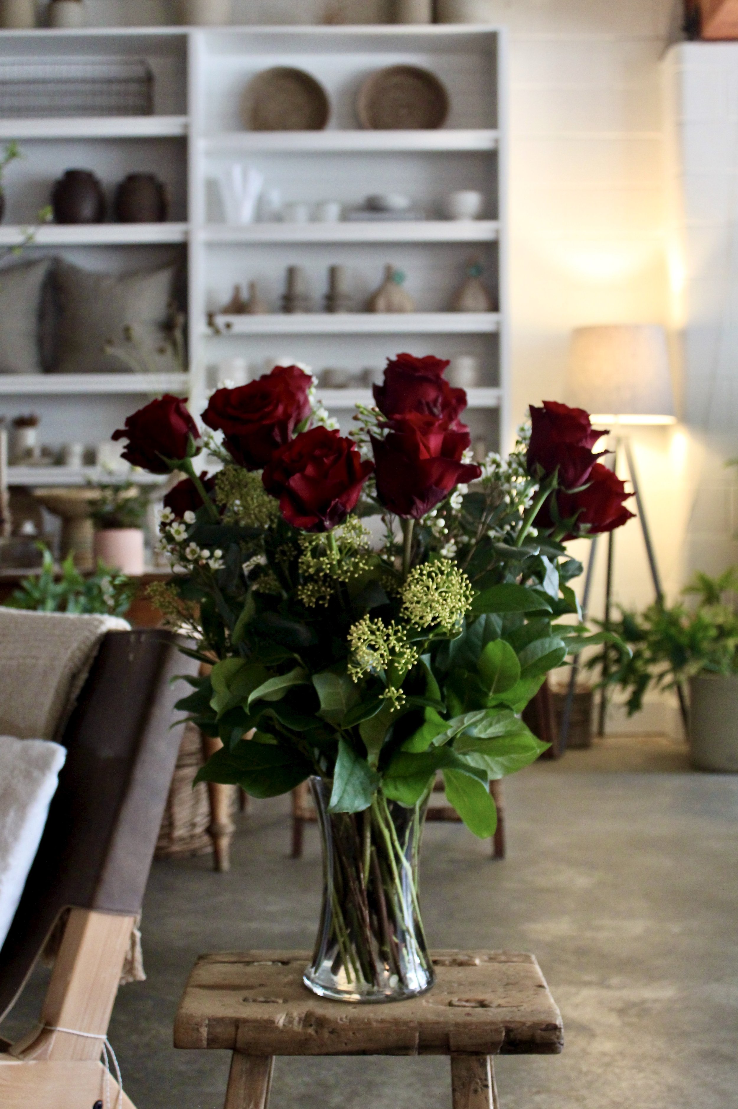 One || Two ||  Three Dozen Roses in a Vase