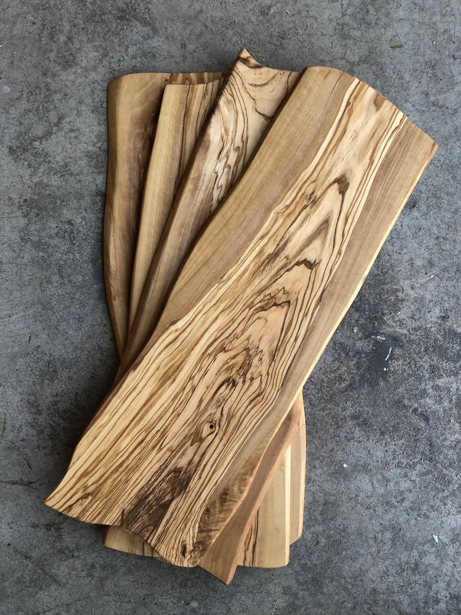 Olive Wood Cheese Trays
