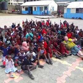 Nakuru hildren without their Holy Socks