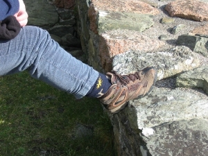 So woolly "Journeying Socks" and stout boots on the feet, we took a walk about the island.