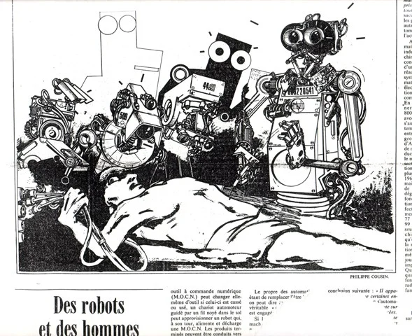Le Monde. Des robots et des hommes.jpg