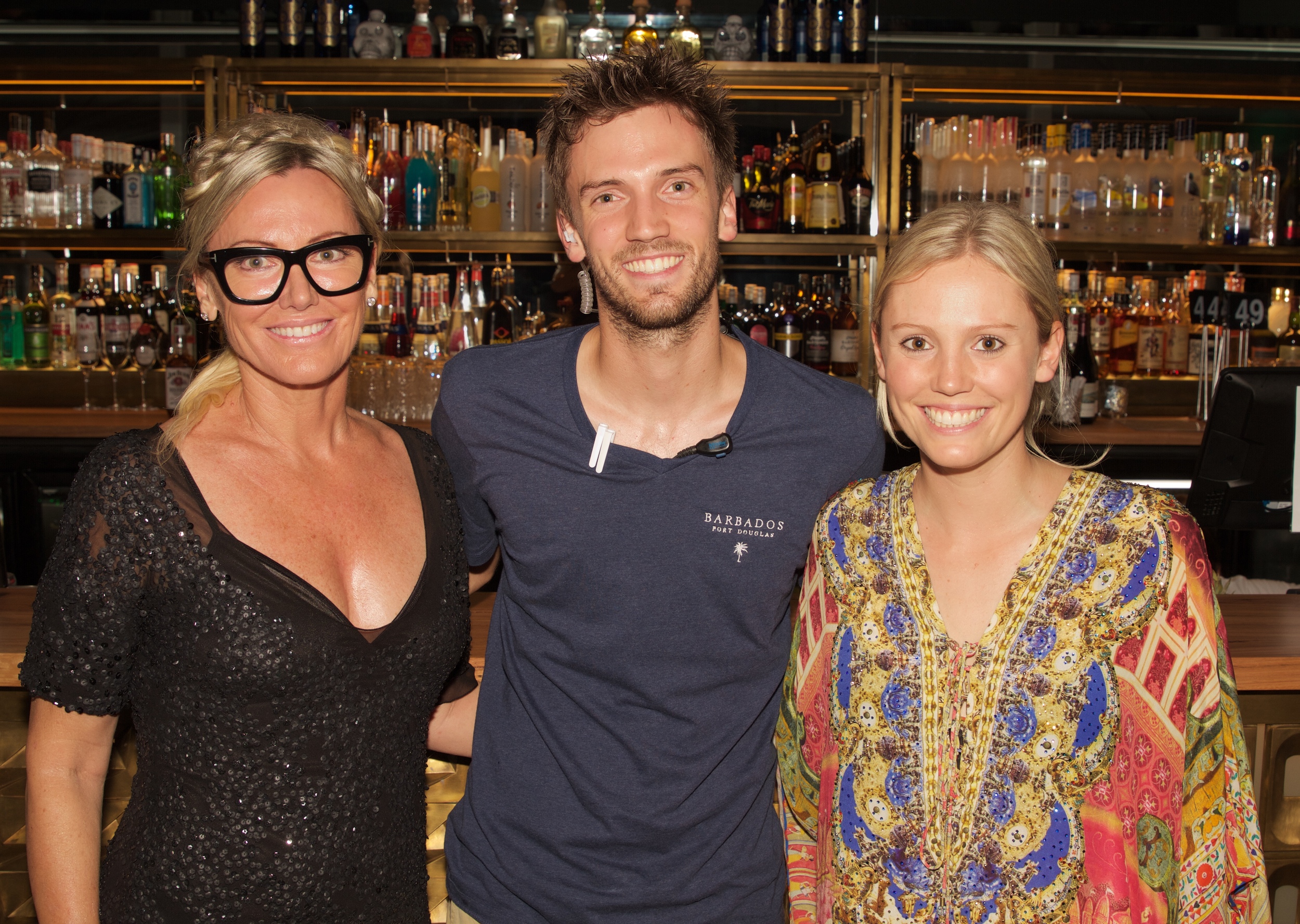 Barbados turns it on for their first ever New Years Eve 2015 celebration with Wendy McWilliam & her children Edward & Sophie seeing in the New Year in style.