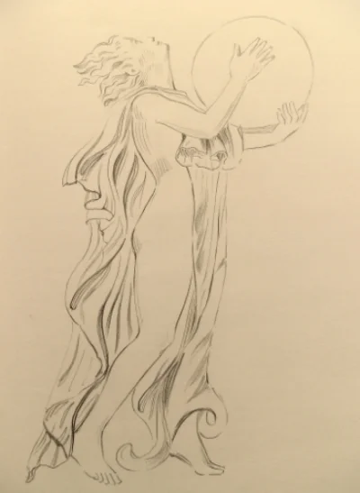 British Museum Greek maenad