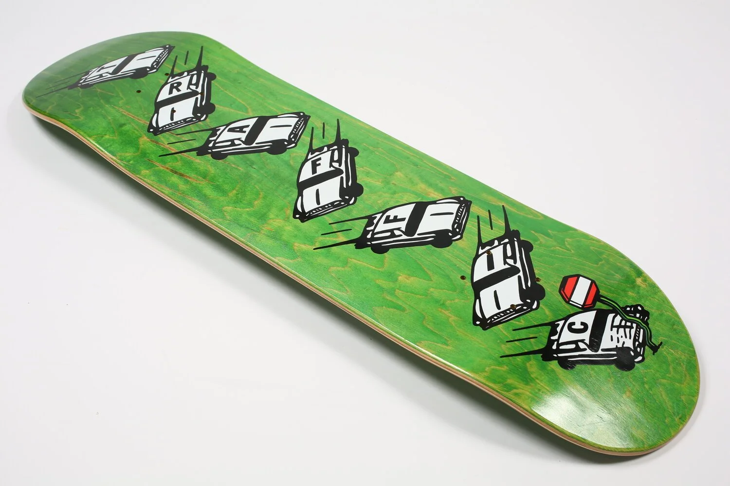 TRAFFIC SKATEBOARDS - BOARD GRAPHIC