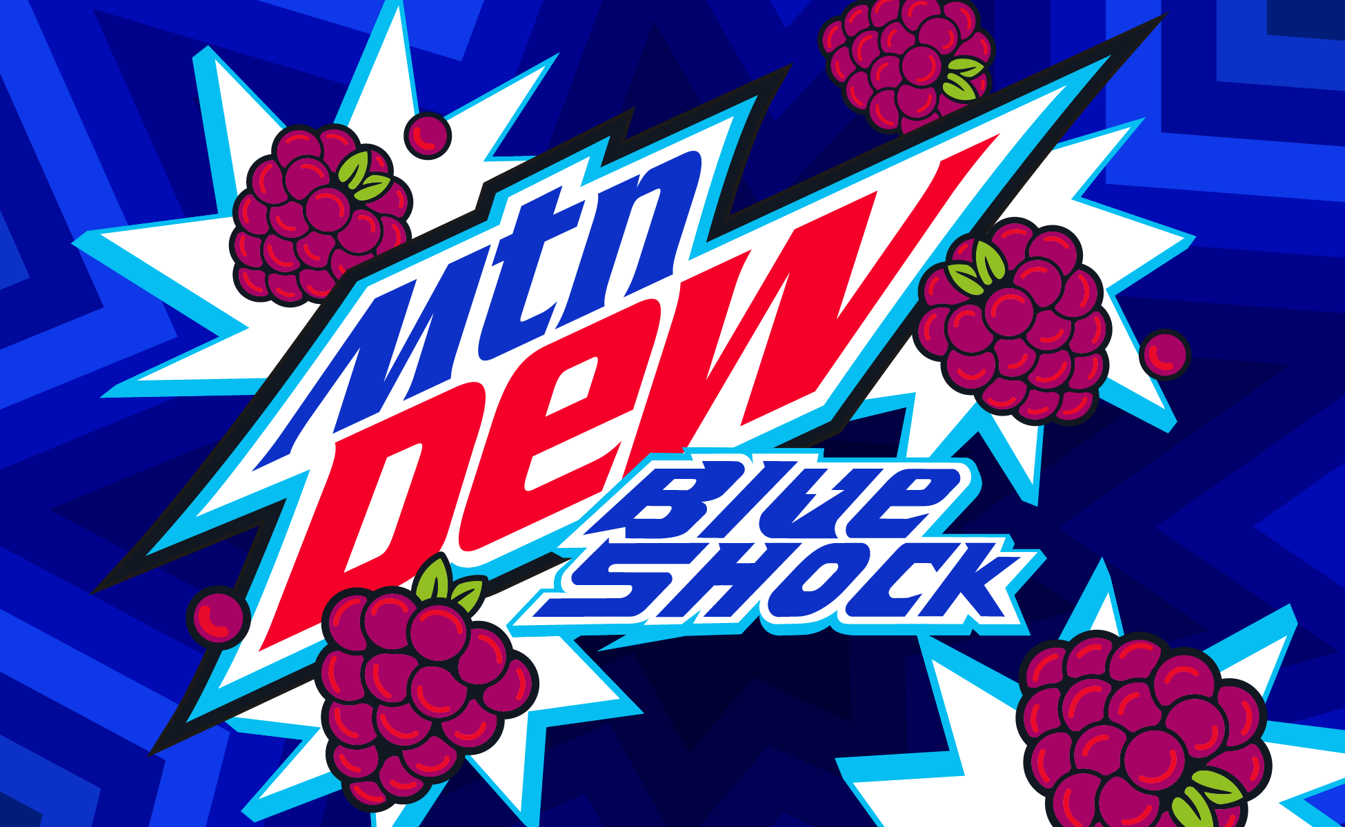MOUNTAIN DEW BLUE SHOCK - 711