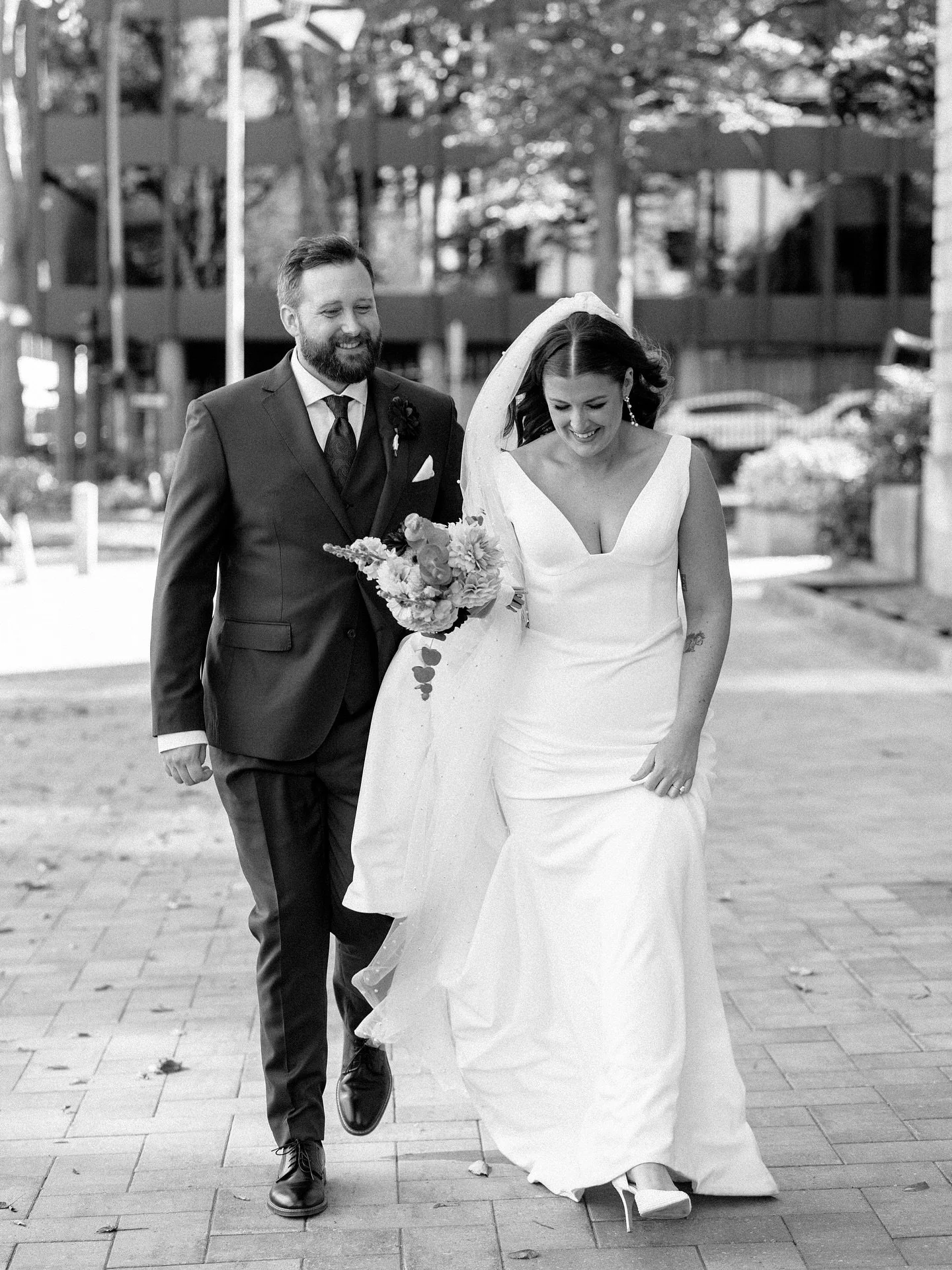From the moment we met these two, we knew their day was going to be something else! As soon as we showed up at Emily&rsquo;s Airbnb, we were met with the tightest hugs and felt so welcomed by her sisters and  friends. And then came their first look &