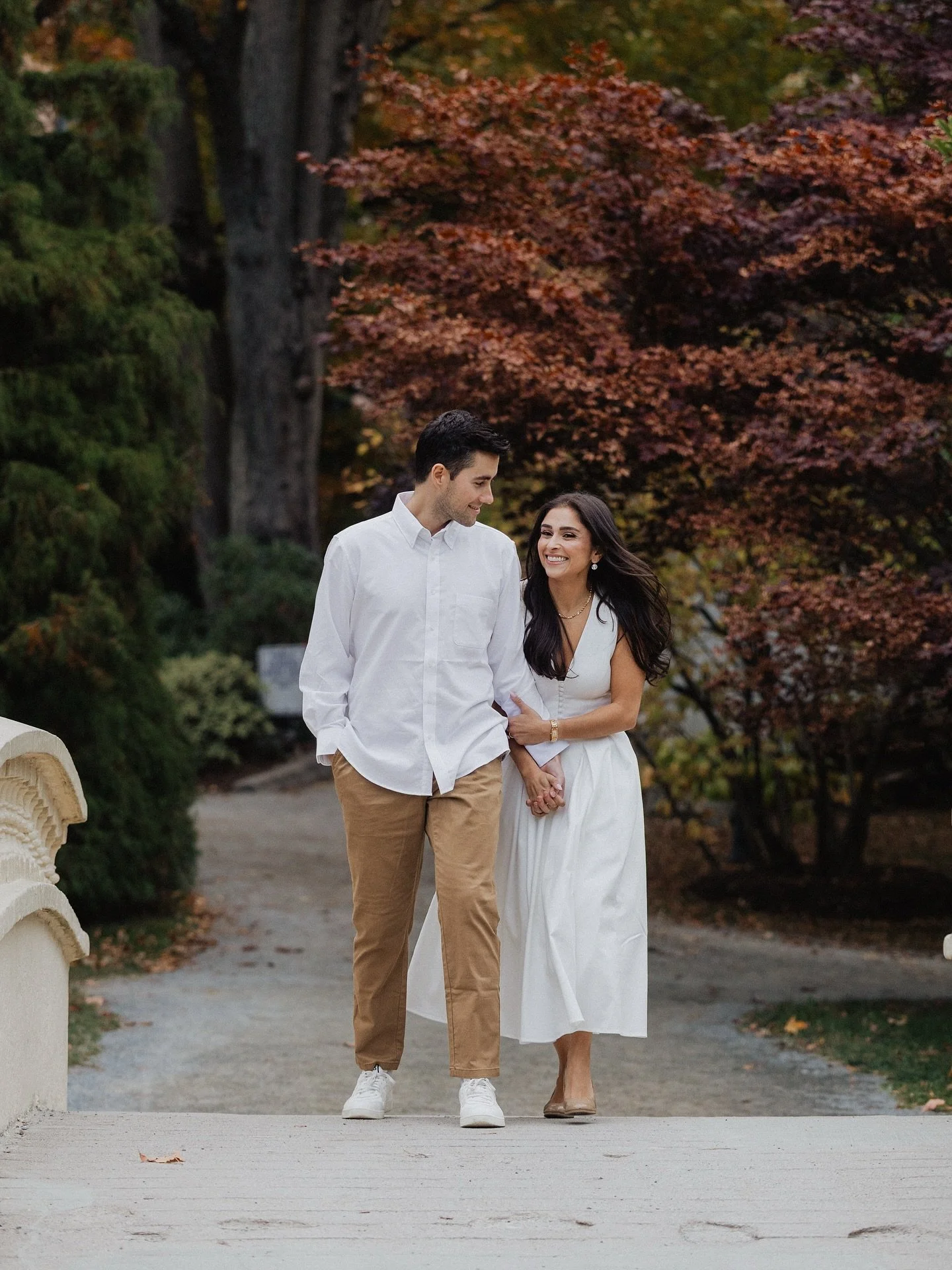 About time we shared some of our sessions this fall before it ends!
.
A few favourites from a romantic evening spent with these two at the Halifax Public Gardens.
.
Martine &amp; Bailey | 2025 Engagements
.
2026 Weddings | Nova Scotia Photographers |