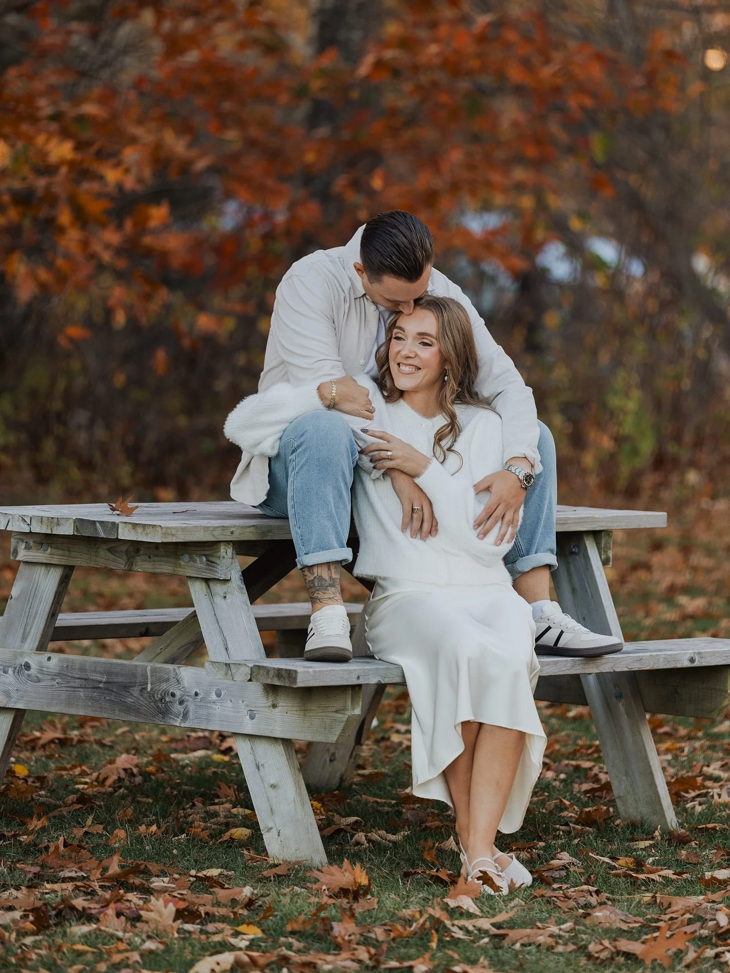 For everyone engaged over the holidays, this one&rsquo;s for you.
.
Happily seeing all the proposals and engagements on our feed, bringing back memories from this amazing fall day in the valley spent with these two!
.
Caitlin + Duncan || 2027 Wedding