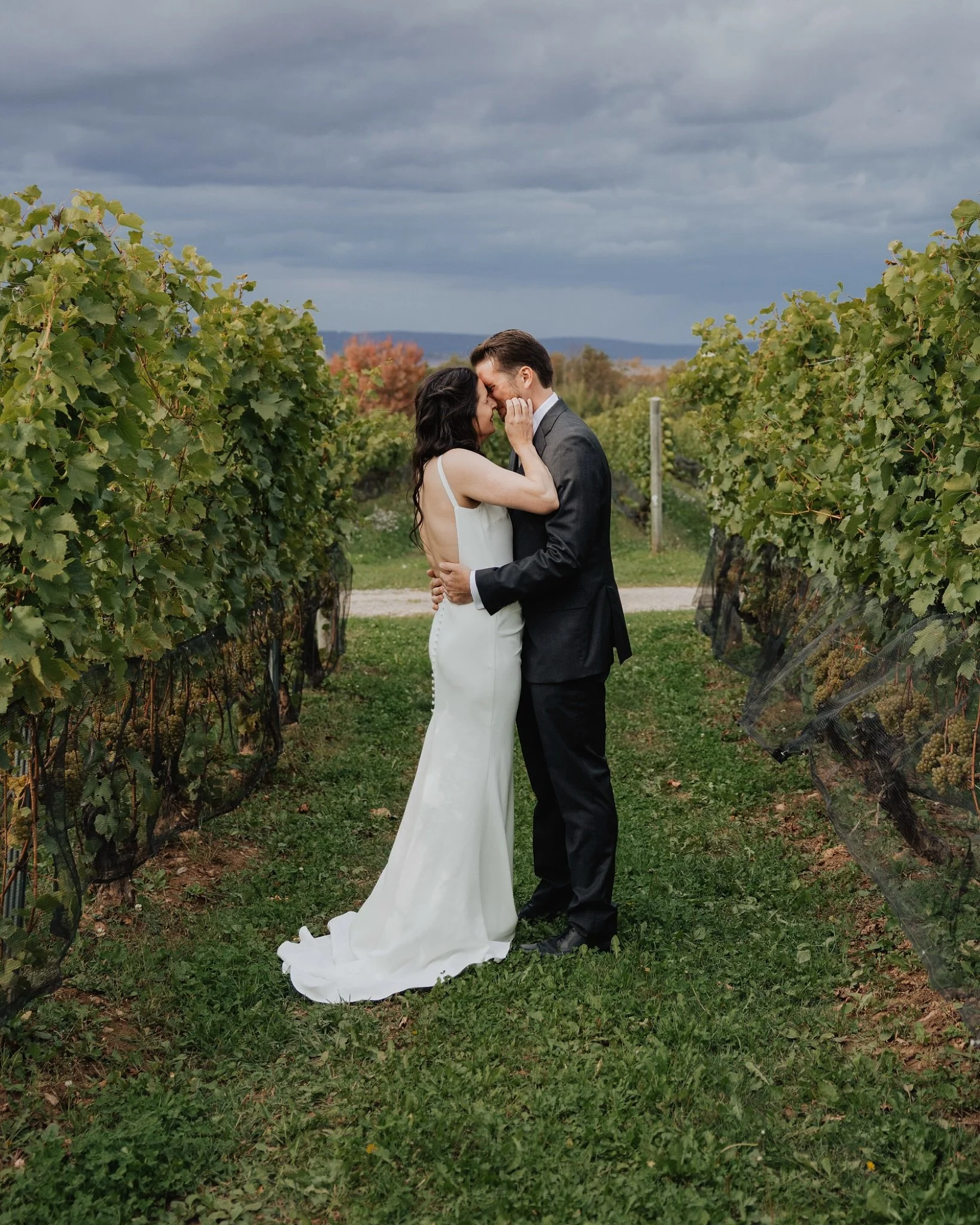 Dan &amp; Max, a day full of heart with all their favourite people.
.
Team:
.
Venue: Lightfoot and Wolfville Vineyards @lwwines
Photographers: @dave_and_pring
Florals: @twobirdsonestonefarm
Dress: @mwlbride @tiltedveileast 
Suit: @mooresclothing
JOP: