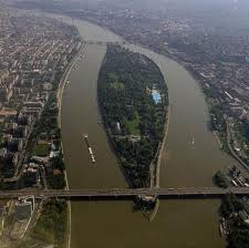 This is St. Margaret's Island where her father built a monastery for her!