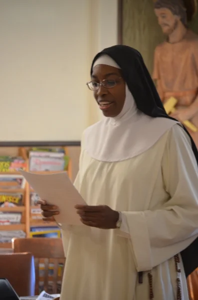 Sr. Mary Jacinta presents an objection.