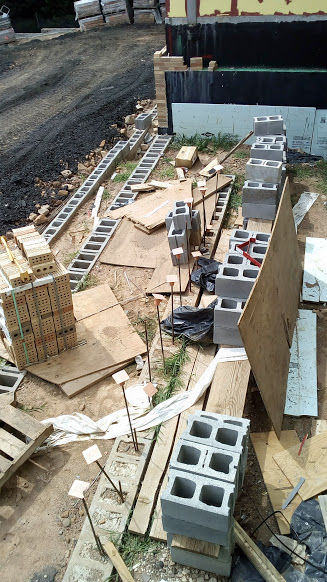 Entrance Ramp....or where it will be