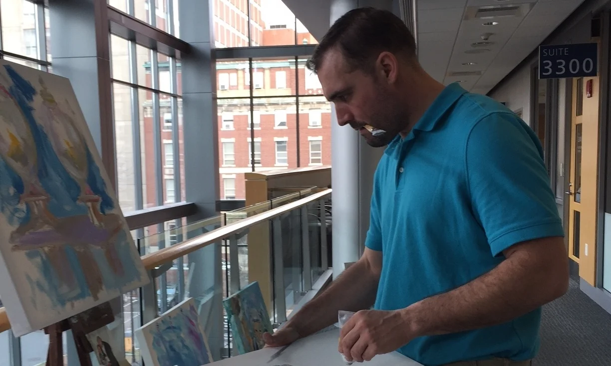  What began as a one time spontaneous celebration of color, texture, and energy has become a weekly mainstay at two of the country’s most established hospitals. 