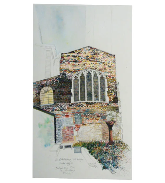 St. Ethelburg The Virgin, Rear View