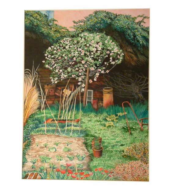 Rear View Of Back Garden