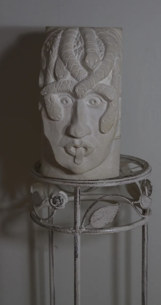 Stone Carving Head