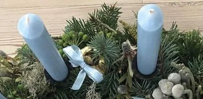 Adventskranzbinden in W40