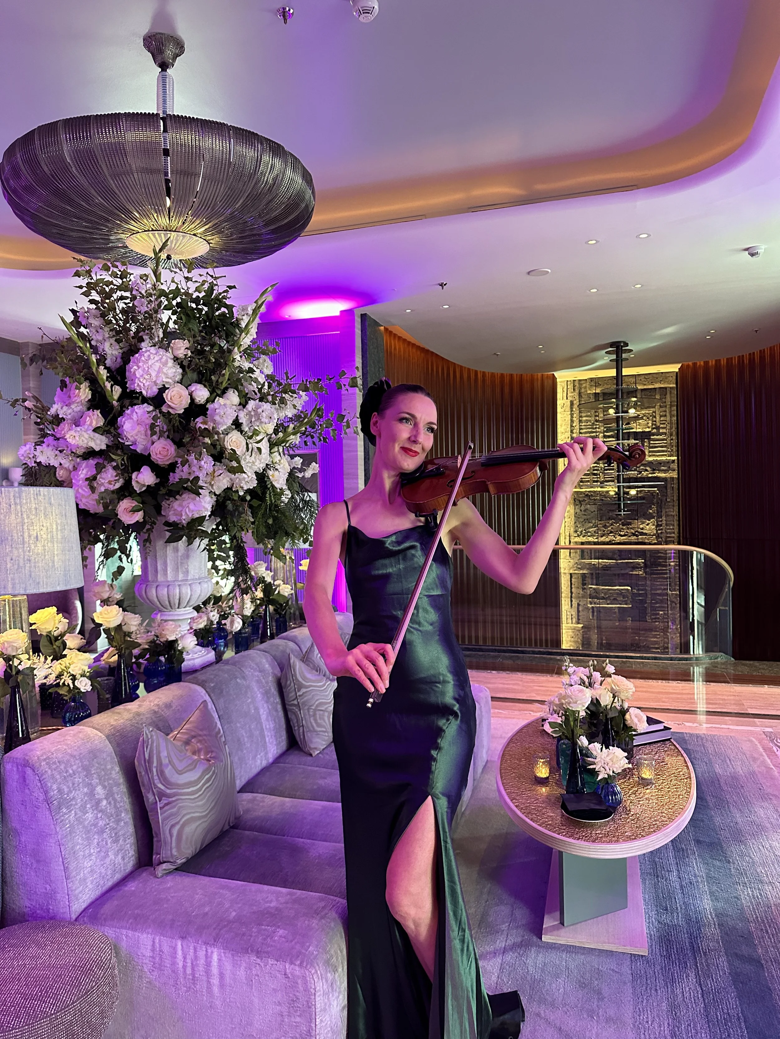 Violinist Green Dress.jpg