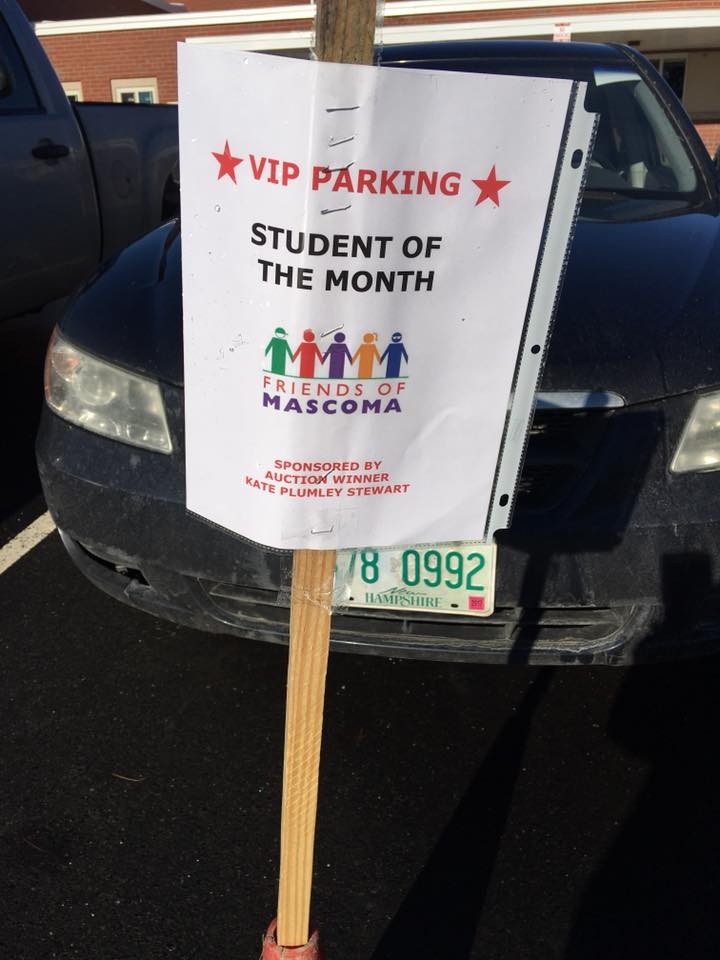 VIP parking for the Day!
