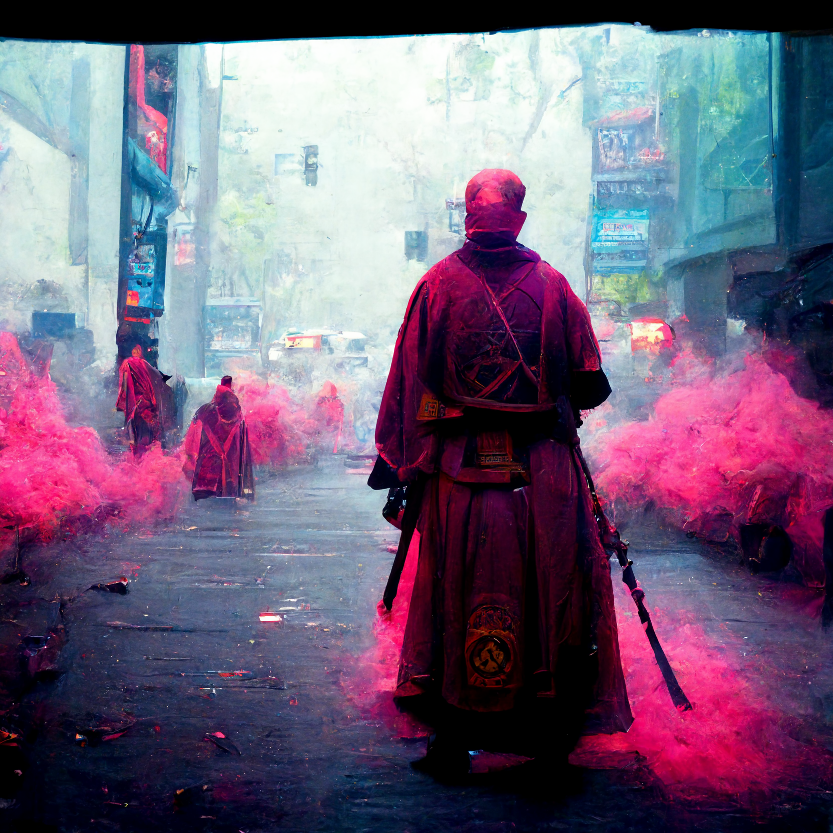 Neon Monks