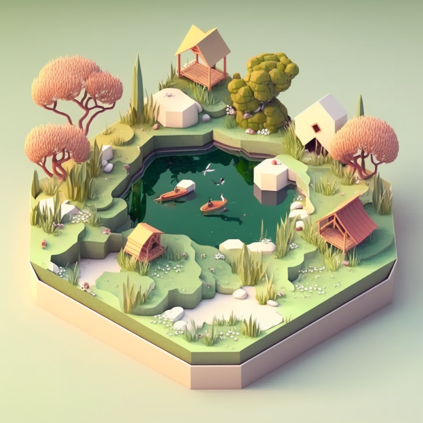 G_laila_isometric_miniature_organic_architecture_park_ponds_with__008ed078-b5b0-4832-a5d8-21ee887d03f8.png