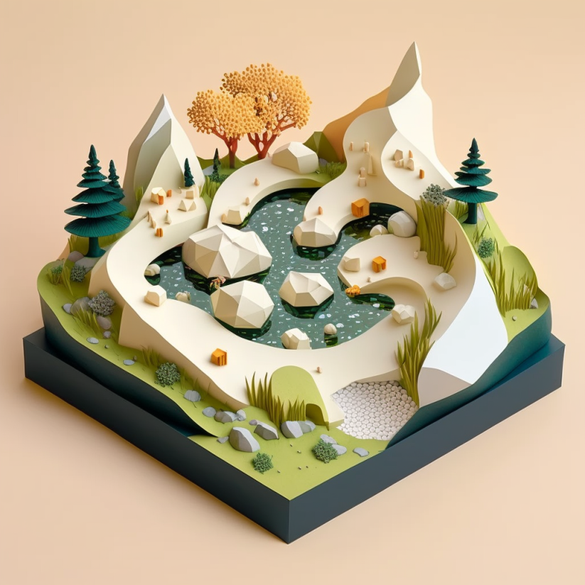 J_laila_isometric_miniature_organic_architecture_park_ponds_with__206c3827-aa85-457f-9d96-47bc6062fe8a.png