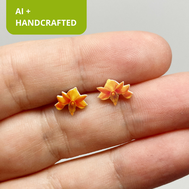 AI Orchid Mini Earrings #026.png