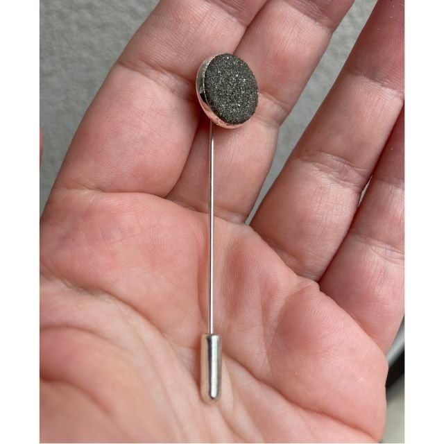 Handmade jewelry contemporary with real sand from Danube river riverbanks