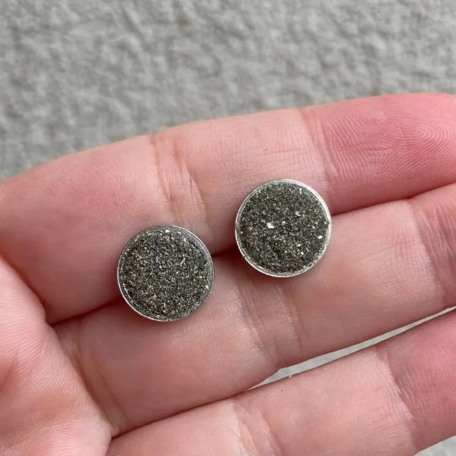 Danube River Sand Earrings 01.jpg