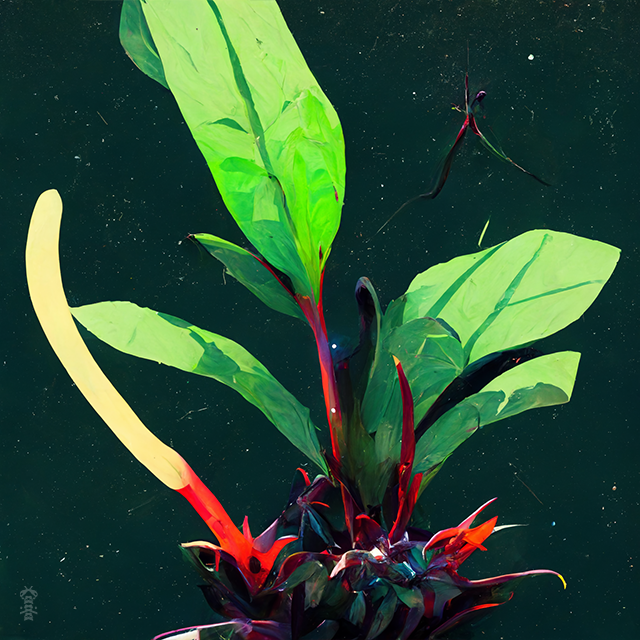Exotic Jungle Space Plant