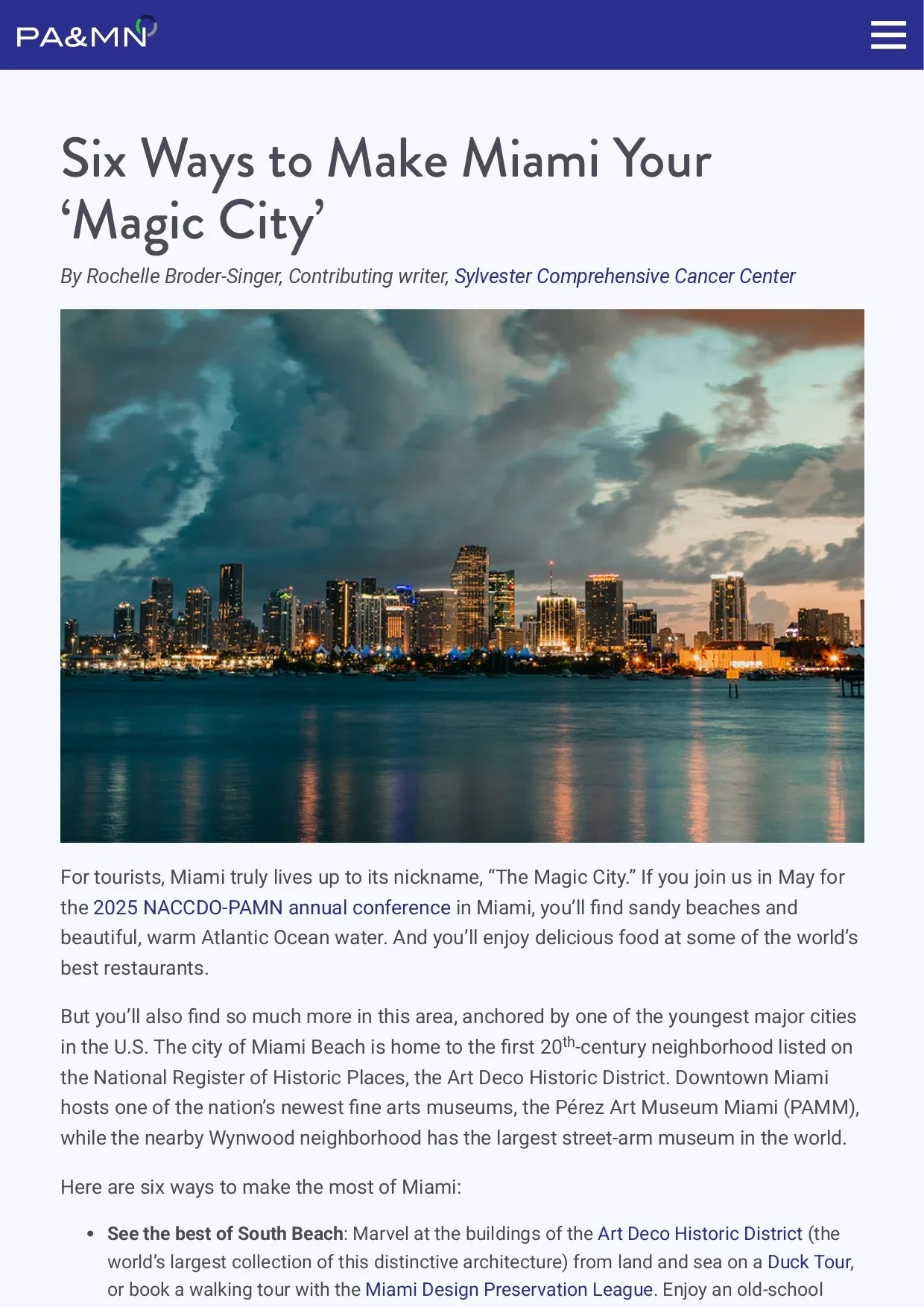 Six Ways to Make Miami Your ‘Magic City’