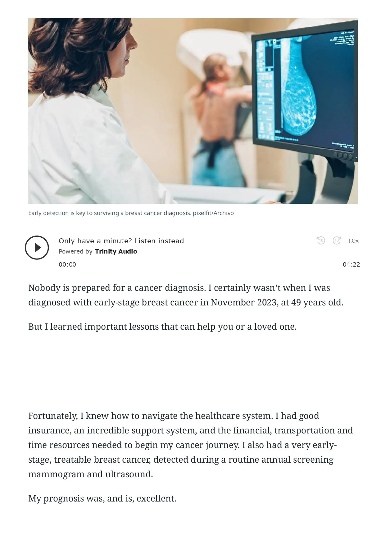 Six Things I Learned After My Breast Cancer Diagnosis | Miami Herald