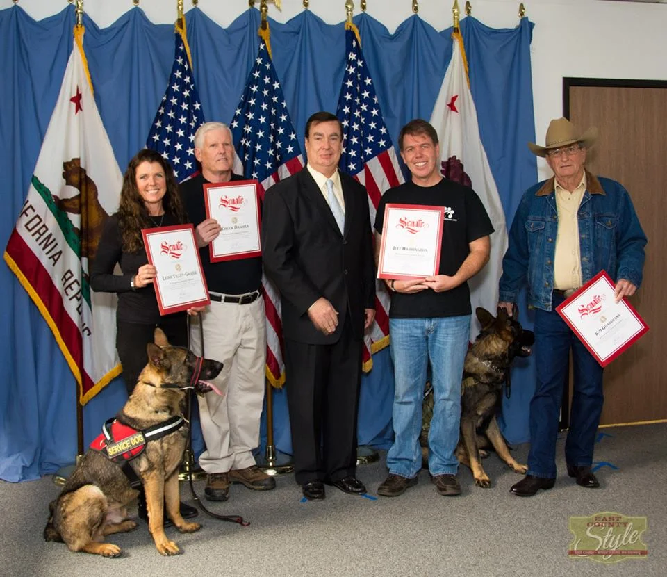 Senator Joel Anderson Honors K9G