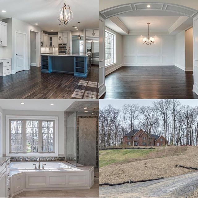 Our custom spec home in Walden Pond, Cranberry Township is just about done....and it's fantastic!  Space, privacy, convenience, luxury, custom details throughout....schedule an appointment with us for a tour. www.RollingLambert.com  #customhomes #pit