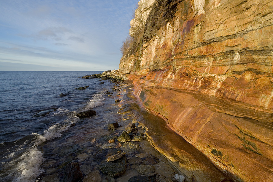 Northern coast cliffs