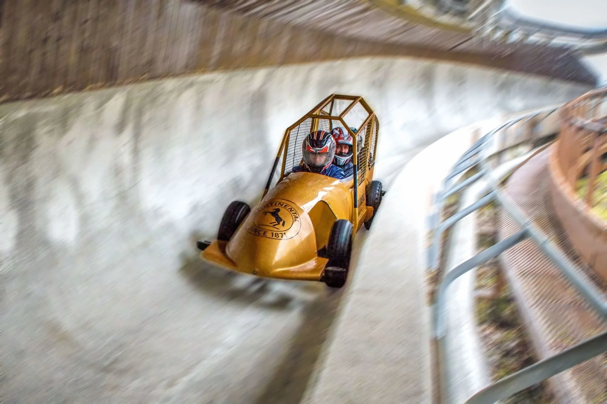 Bobsleigh ride
