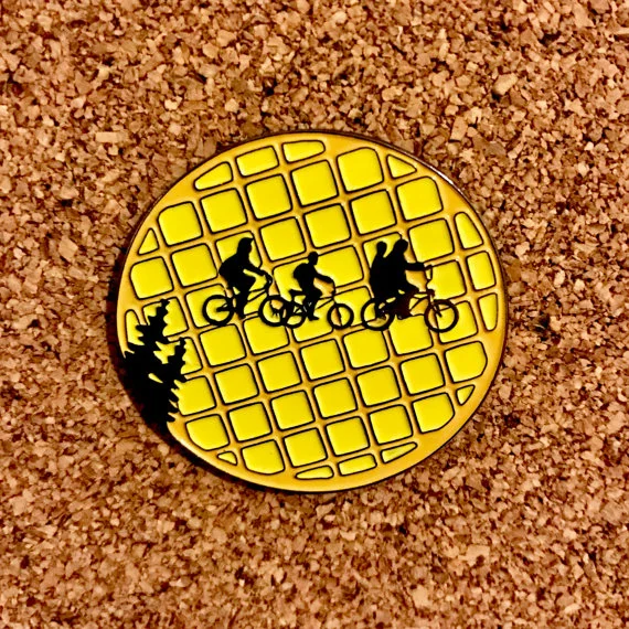 Stranger Things Moon Lapel Pin