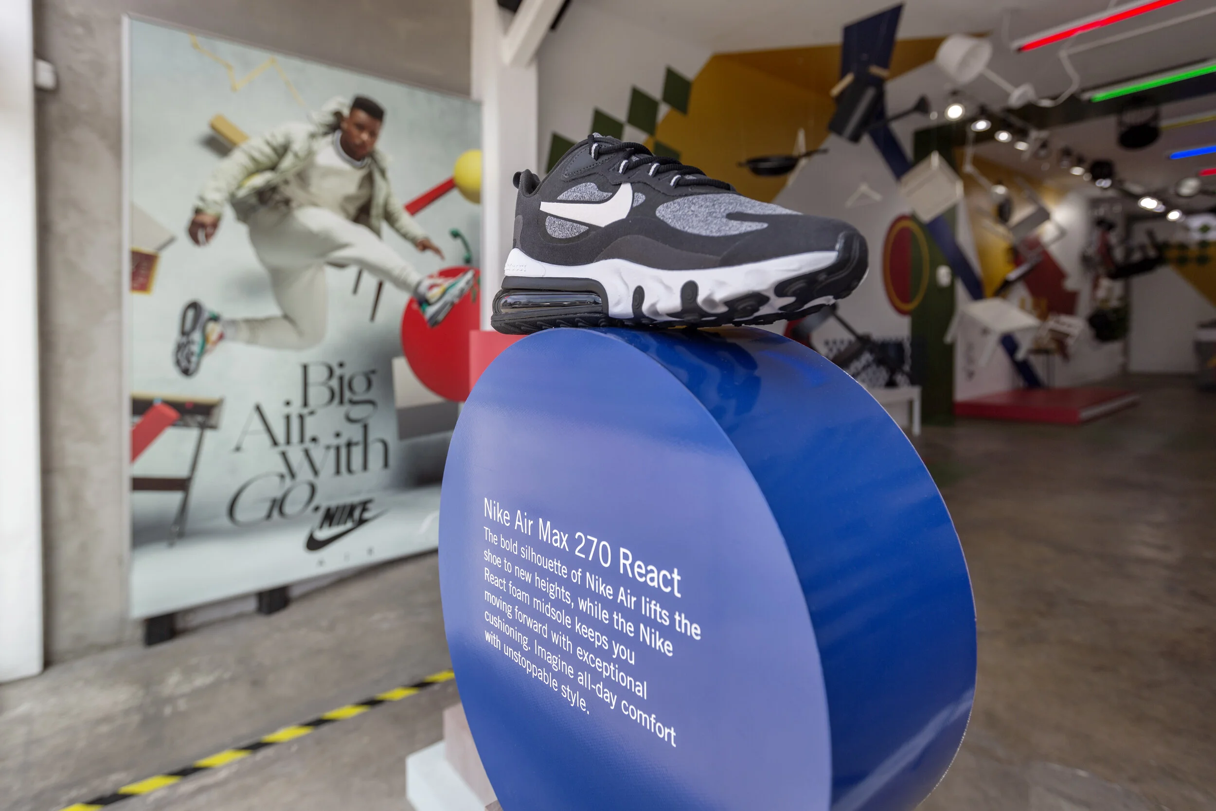 nike 270 react shoe palace