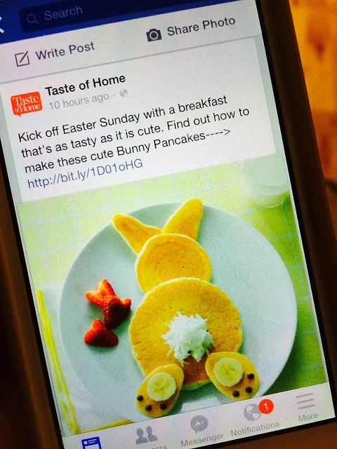Cute Idea for Easter...or Friday, from Taste of Home. 
