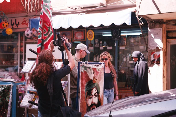  I scripted the plot for thirty days and we shot footage in New York, Kansas City, and Lebanon. I also represented the characters&nbsp;on the comment boards.&nbsp; 